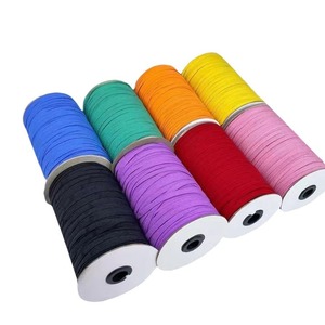 Nastro Elastico Bianco di Alta Qualità con Logo del Produttore, Fettuccia Piatta in Poliestere da 8mm, Tessuto Jacquard Ecologico, Campione Gratuito - Product Image 5