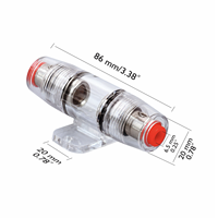 Porte-fusible de câble de batterie de haute qualité 12v 30 amp fusible en ligne fusible en ligne voiture