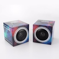 Speaker Lipat Kertas Daur Ulang Jack 3.5 mm Speaker Kardus Lipat