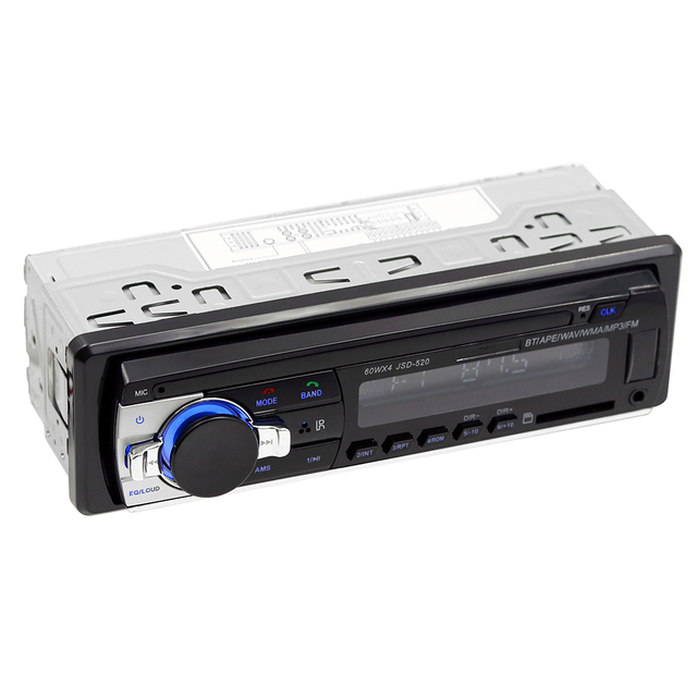 24V Fixed Panel Remote Control FM Lcd Usb Car Radio Stereo Blue Tooth Aux Car Mp3 Player Reproductores De Mp3