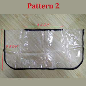 Wholesale Luxury EVA Waterproof Reusable Rain Protection Handbag Cover <strong>Raincoat</strong> for Bags <strong>2</strong> Sizes Travel Outdoor Tours Rainy Days - Product Image 5