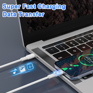 Ventas al por mayor 100W <span class=keywords><strong>USB</strong></span> C <span class=keywords><strong>Cable</strong></span> E-mark Chip Carga rápida <span class=keywords><strong>USB</strong></span> C a C Tpe <span class=keywords><strong>Cable</strong></span> suave para <span class=keywords><strong>iPhone</strong></span> Teléfono Android - Product Image 5