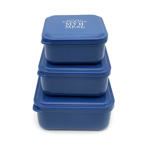 出售日本热微波食品级可叠放饭盒容器套装