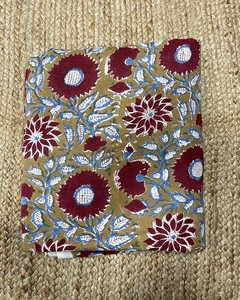 Tela de Algodón Suave con Diseño Floral Estampado a Mano en India, Ropa de Verano, Estilo Africano, Artesanía para Confección de Vestidos, Bolsos y Cortinas - Product Image 4