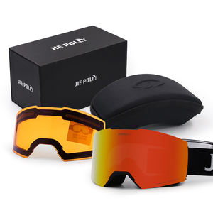 Lunettes de ski OTG personnalisées avec logo OEM, verres magnétiques de luxe pour l'extérieur, photochromiques, pour snowboard, - Product Image 5