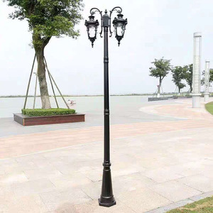 Lampadaire extérieur classique Casa <span class=keywords><strong>Marseille</strong></span>, étanche, pour jardin, poteau lumineux, lampes de jardin à LED - Product Image 3