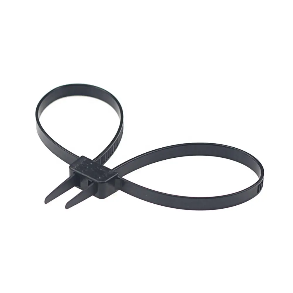 High Quality Plastic handcuffs double lock cable tie