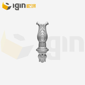 Aluminum Art Staircase Head <b>Post</b> 25x25mm European Style For Railing Fence Garden Decoration - Product Image 1
