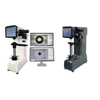 Durómetro Digital Computarizado Universal/Brinell Rockwell Vickers con Sistema de Medición por Imagen CCD, fuerzas de prueba de 3 kg a 250 kg
