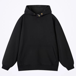 <b>Men's</b> Hoodies Sweatshirts Heavyweight <b>Pullover</b> Streetwear 100% Cotton Puff Printing Custom Oversized Hoodie for <b>Men</b> - Product Image 2