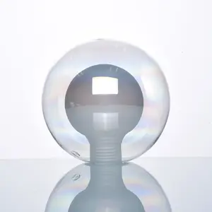 Custom Hand Made Colorful Double Layer G9 Bulb Cover Replacement Glass Globe Light Ball Lampshade Glass Lamp Shade