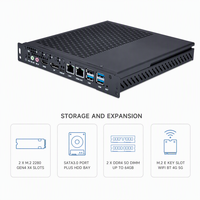 Computadora OPS para Pizarra Interactiva, 80 Pines, 12ª y 13ª Generación, Pantalla Dual 4K, DDR4 64GB Máx., RS232, PC para Educación y Salas de Conferencia