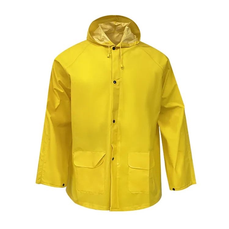Manteau imperméable en polyester, 0.3m, uniforme de pluie, en PVC, 1 pièce, meilleure vente