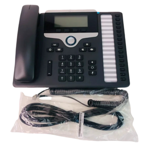 Téléphone IP d'entreprise CP-7861-K9 à 16 lignes, avec écran rétroéclairé noir et blanc de 3,5 pouces et 4 touches programmables - Product Image 4