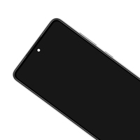 Pantalla LCD Super AMOLED original para Samsung Galaxy A52 (versión 5G), montaje completo del digitalizador con Marco, cable flexible LCD