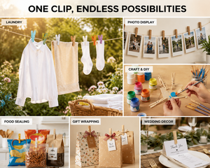Pinces à <span class=keywords><strong>linge</strong></span> de haute qualité, lot de 12, à forte adhérence, résistantes aux intempéries, en plastique, avec ressort en acier inoxydable - Product Image 4