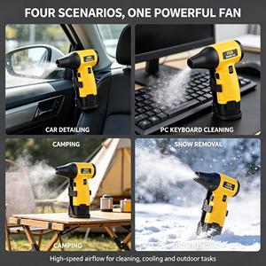 Ventilador Eléctrico Portátil de Mano de Plástico Clase A, Mini Ventilador de Verano en Caja Corrugada, ¡Oferta Imperdible! - Product Image 3