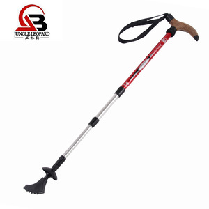 Bastones de trekking Jungle Leopard de 50-110 cm, aleación de aluminio 7075, mango en T, para senderismo, camping y actividades al aire libre. - Product Image 3