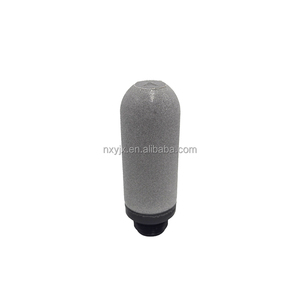 <span class=keywords><strong>PSE</strong></span> Typ 3/8NPT Kunststoff Pneumatik-Schalldämpfer Graue Farbe Polyethylen PE Kunststoff Pulvergesinterter Filter - Product Image 5