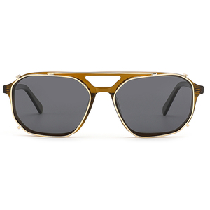 Gafas de sol con <span class=keywords><strong>clip</strong></span> de acetato, gafas de sol magnéticas, <span class=keywords><strong>lentes</strong></span> oftalmicos, gafas para hombre, logotipo personalizado de alta calidad en <span class=keywords><strong>lentes</strong></span> - Product Image 3