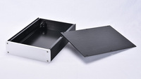 Boîtier professionnel en aluminium anodisé, modèle BRZHIFI JC2206, boîtier pour amplificateur de puissance, châssis, bricolage, avec couleur personnalisée