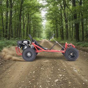 Karting à essence haute vitesse pour adultes/enfants, <span class=keywords><strong>buggy</strong></span> <span class=keywords><strong>tout</strong></span>-<span class=keywords><strong>terrain</strong></span>, freins à disque, moteur 4 temps, démarrage manuel, essence - Product Image 1