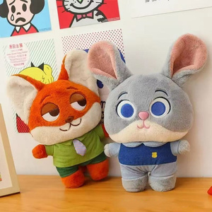 ตุ๊กตาผ้าซูโทเปีย จูดี้ กระต่าย และ นิค จิ้งจอก ตุ๊กตาการ์ตูน - Product Image 1