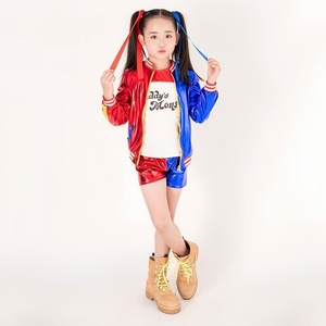 Costume de cosplay de carnaval, tenue de scène Harley Quinn de <span class=keywords><strong>Suicide</strong></span> <span class=keywords><strong>Squad</strong></span>, costume d'anime - Product Image 2