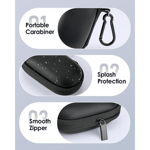 กระเป๋าเดินทางแบบแข็งขนาดเล็กสำหรับ AirFly SE/Pro/Pro 2/Duo และเครื่องรับส่งสัญญาณ <span class=keywords><strong>Avantree</strong></span> Relay, กระเป๋าเก็บของป้องกัน - Product Image 4