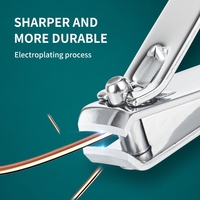 Coupe-ongles portable mignon en acier au carbone, petit et pas cher, vente en gros Yangjiang