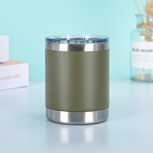 10oz Modern <b>Double</b> <b>Wall</b> 304 Stainless Steel Leakproof Vacuum Tumbler Custom Logo Thermal Coffee <b>Mug</b> for Travel Car Office - Product Image 5
