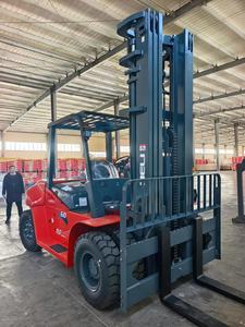 Fournisseur de chariots élévateurs diesel en Chine, livraison rapide, chariots élévateurs à contrepoids, 6 tonnes, agent de <span class=keywords><strong>recrutement</strong></span>, entrepôt, nouveau prix des chariots élévateurs - Product Image 2