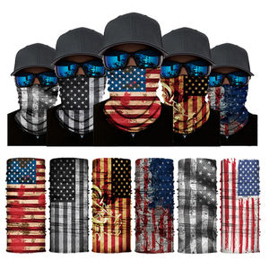 Grosir Desain Usa penutup wajah tabung leher penutup wajah syal sublimasi cetak multifungsi penutup leher Bandana - Product Image 6