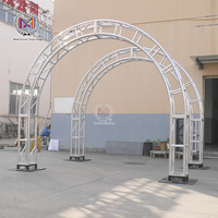 Estructura de Exhibición Portátil de Doble Capa de Aluminio y Acero F34, Soporte de Publicidad con Tubo Principal de Esquina de 90 Grados de 50*3 mm