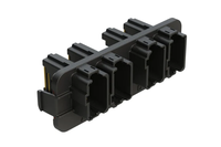 Amphenol AT13-36PABC-BM01 Original, Conector de 36 Vías y 90 Grados °   Conector de Montaje en PCB de Ángulo Recto, 3x12 Polos, Clave A, Contactos Dorados, IP6K9K # 16 Contactos