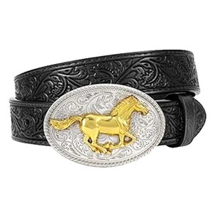 Ceinture de style western pour enfants, garçons et filles, avec boucle à crochet en alliage, largeur 3,8 cm, longueurs au choix de 70 à 100 cm, style <span class=keywords><strong>punk</strong></span> urbain - Product Image 5