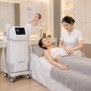 Máquina Profesional de Estimulación Muscular y Quema de Grasa con 4 Manijas RF Ems para Esculpir el Cuerpo, Adelgazar y Dar Forma - Product Image 1