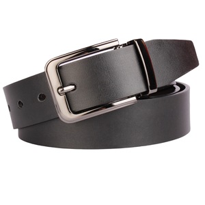 حزام رجالي عالي الجودة قابل للعكس من الجلد الطبيعي، مزدوج الجانب باللونين الأسود والبني، مع إبزيم قابل للتعديل، حزام رسمي وكاجوال للرجال - Product Image 6