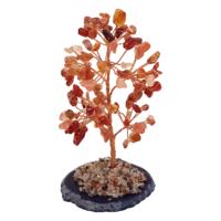 Arbre à monnaie en cristal fait main, bonsaï en pierres précieuses naturelles pour la décoration de la maison ou du bureau, cadeau spirituel pour le bien-être