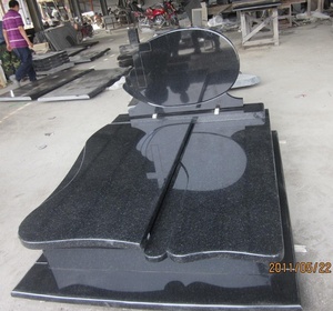 Lápida Moderna de <span class=keywords><strong>China</strong></span> BDQ, Piedra Negra para Monumentos Funerarios, Venta al por Mayor - Product Image 5