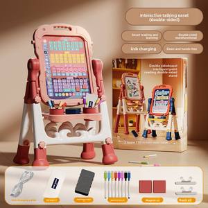 <span class=keywords><strong>Pizarra</strong></span> Magnética de Doble Cara para Niños, Multifuncional, Juguete de Dibujo - Product Image 6