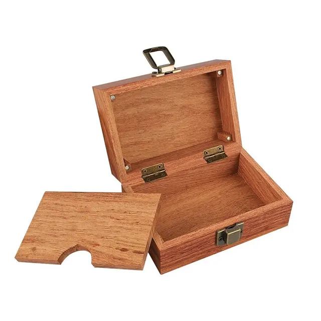 कस्टम आकार zakka उच्च गुणवत्ता उत्कीर्ण रोलिंग उपकरण उपहार बॉक्स लकड़ी