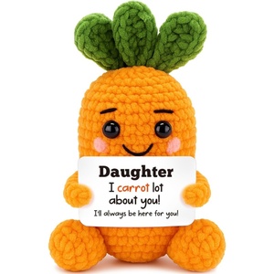 Regalos de Cumpleaños de Zanahorias Tejidas a Crochet Hechas a Mano para el Nuevo Papá, el Abuelo y el Mejor Papá, Regalo Único para Hombres, para Animar y Apoyar - Product Image 6