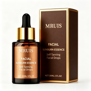 Sunless <strong>Tanning</strong> <strong>Face</strong> Serum Self Tanner Essence Natural Glow Smooth Application High-end Formula Quick Drying Professional MRUIS - Product Image 1