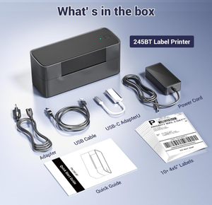 2024 New Máy in nhãn nhiệt máy in nhãn vận chuyển máy in nhãn nhanh kho sử dụng với USB + Bluetooth - Product Image 6