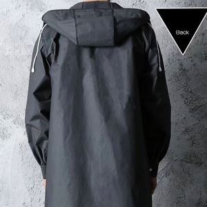 Dd2716 Impermeable con Capucha Reutilizable para Hombre y Mujer, Capa Impermeable para Turismo, Poncho para Lluvia, Gabardina - Product Image 3