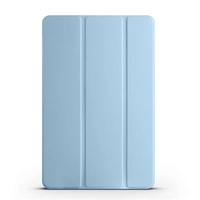 Casing pintar Tablet Lenovo tab P12 12.7 2023, sarung TPU lembut dudukan lipat tiga untuk Xiaoxin Pad Pro 12.7 TB371FC dengan Auto Wake