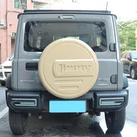 Housse de pneu de secours en plastique ABS pour Jimny 3 portes Jb74/Jb64 2020-2025 Couleur grise