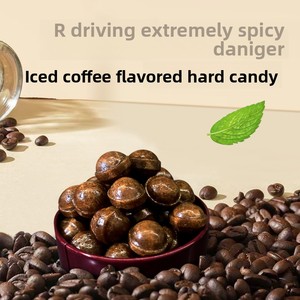 Caramelle Gommose Senza Zucchero al Gusto Caffè Freddo e Menta 60g Confezione in Scatola Rinfrescante Sapore Originale - Product Image 3