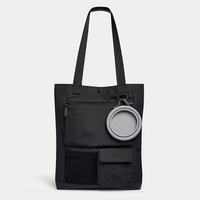 BSCI usine écologique Oxford sac d'équipement pour chien avec distributeur de caca personnalisé chien marche fourre-tout avec bols nouveau Design chien tenue sac